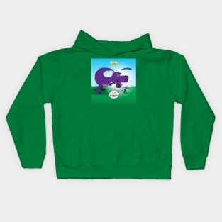 T-Rex Temper Tantrum Kids Hoodie